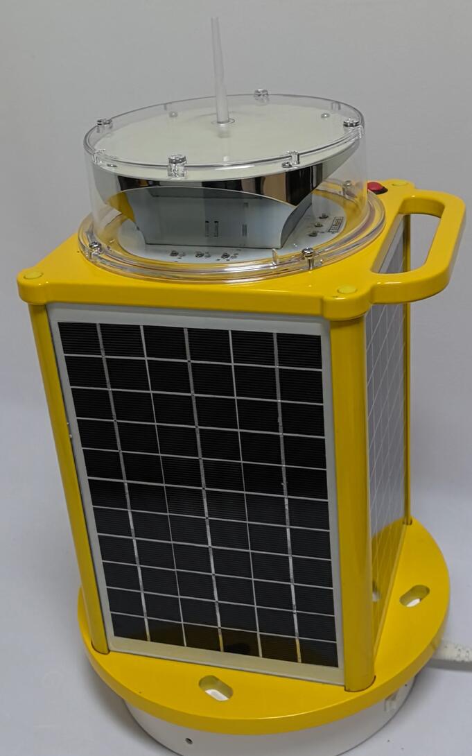 solar aviation lights for tower cranes