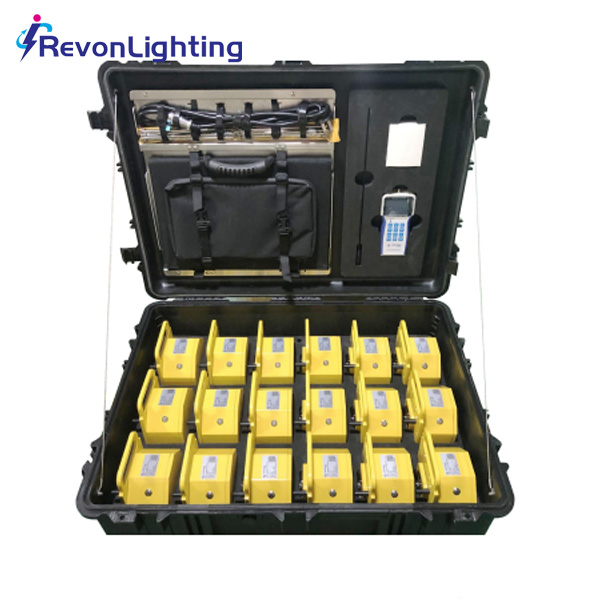 Portable airfield lighting systems for portable helipad and portable helicopter landing pad