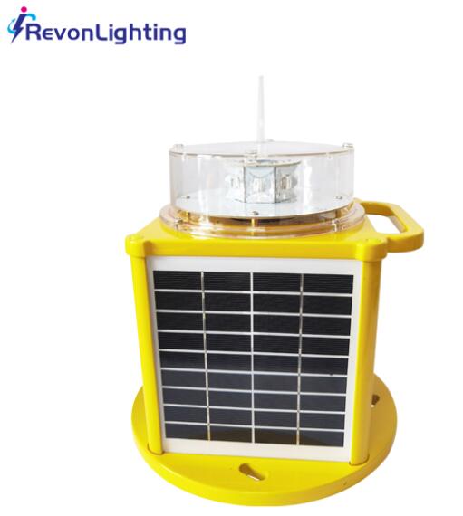 solar helipad lights